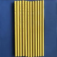 STRONG NEEDLE POINT 鉛筆 12本セット　黄色　三菱鉛筆のサムネイル
