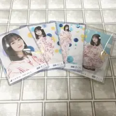 乃木坂46 生写真　遠藤さくら　直筆サイン　2021浴衣　壁ヨリ 乃木坂46 生写真 遠藤さくら 直筆サイン 2021浴衣 壁ヨリ