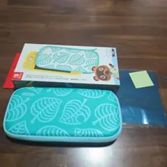 「Switch Lite ケース あつ森 任天堂公式 美品」