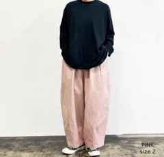 【限定色】HARVESTY サーカスパンツ ピンク 直営店