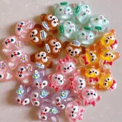 ディズニー ダッフィーフレンズ ネイルパーツ 30パーツ まとめ売り