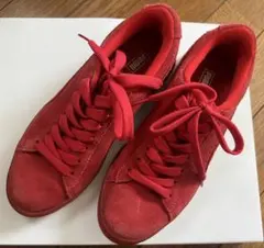 PUMA スエード スニーカー レッドのサムネイル