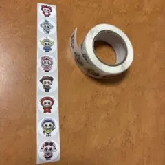 ラブブキャラクターイラスト ロールシール