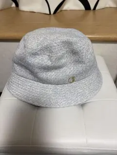 chapeau d' O バケットハット ツイード ライトブルーのサムネイル