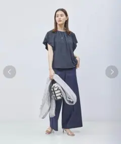 ROPE’ フレンチスリーブトップス ブラウスのサムネイル