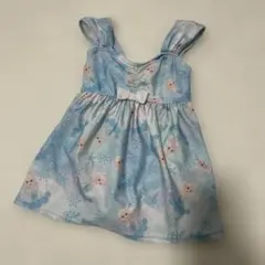 エルサ ワンピース水着 水色 110cm