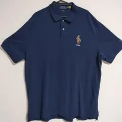 激レア限定品！　ラルフローレン　ポロベア 30周年 ポロシャツ ネイビー XXL