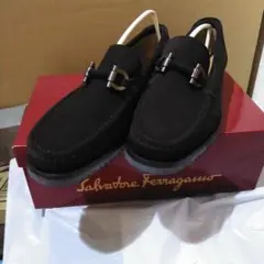 Salvatore Ferragamo ブラックシューズ 5 .5EE
