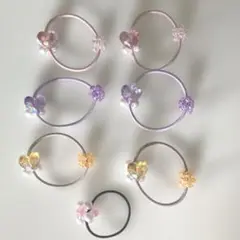 ヘアゴム6個セットおまけ一つ