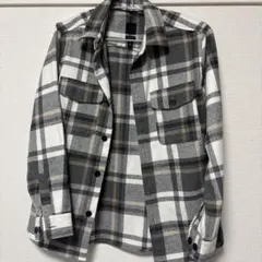 フランネルチェックシャツ 厚手