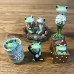 コポーカエルの置物セット