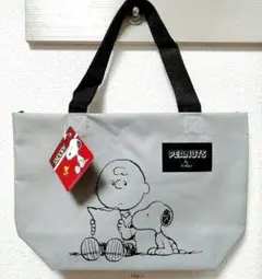 新品 タグ付き PEANUTS チャーリー・ブラウン&スヌーピー トートバッグ