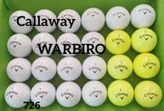 Callaway WARBIRO ゴルフボール艶々24球のサムネイル