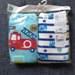 6層タイプ　トレーニングパンツ 80cm 消防車 星柄 2枚組