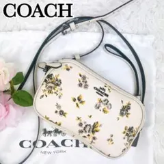 ミ*ー様 35,200円✨コーチ　ショルダーバッグ　花柄