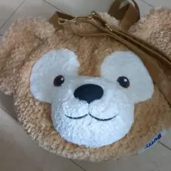 未使用　ダッフィー　フェイスバッグ　ディズニー　廃盤　ショルダー　ビッグ