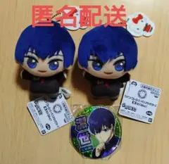 ブルーロック ちびぐるみ フォログラム 缶バッジ 潔世一