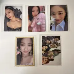 TWICE twice ジヒョ　全メンバー　トレカ　５枚セット