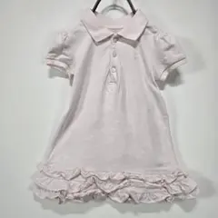 Ralph Lauren　ラルフローレン　半袖　ポロシャツ　ワンピース　フリル