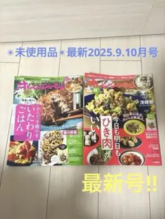 ✴︎最新号✴︎オレンジページ2025 9月号・10月号 セット✴︎未使用品✴︎