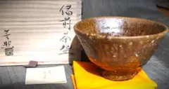最上作★高力芳照【師：金重素山、金重有邦】★備前（窯変）山茶碗★共箱・布 2025年最新】高力芳照の人気アイテム - メルカリ
