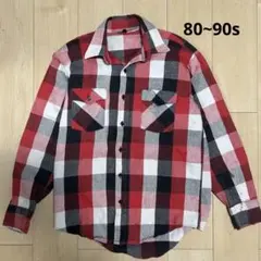 【USA製‼️】80s WINTER RUN ヘビネル　バッファローチェック