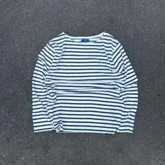 y2k 00s archive 短丈boarder long tee c-boyのサムネイル