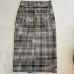 ROPE チェック柄 タイトスカート 36