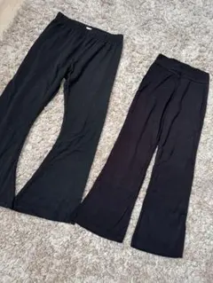子供用　薄手フレアパンツ　2点セット 110cm