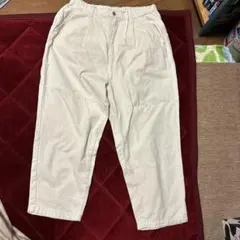アイボリー Lサイズ イージーパンツ