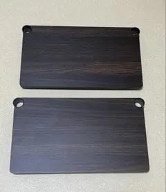 ルミナスノワール ハーフウッドシェルフ 幅40 奥行25 NO4025-HWD