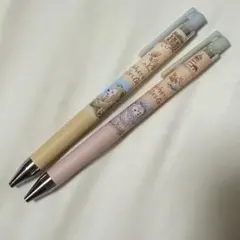 ボールペン　ダッフィー シェリーメイ　ディズニーシー ジュースアップ セット