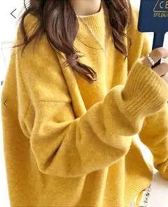 カラー ニット ♪ フリーサイズ