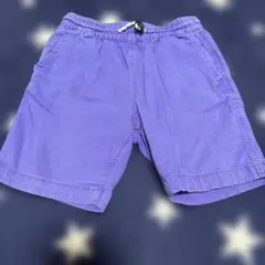 Breeze紫 無地 半ズボン 2ポケット