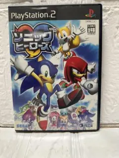 PS2ソフト　ソニック・ヒーローズ