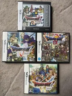 ドラゴンクエストシリーズ DSソフト4本セット