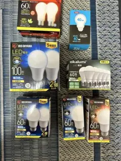 IRIS OHYAMA LED電球セット 100W・60W・40W
