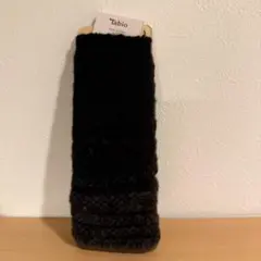 【新品】Tabio レッグウォーマー ブラック
