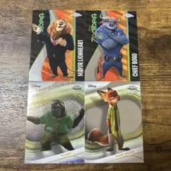 2025 Topps Chrome Disney ズートピア まとめ売り