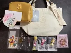 プーさん グッズ まとめ売り ガチャ ポーチ バッグ キーホルダー シール