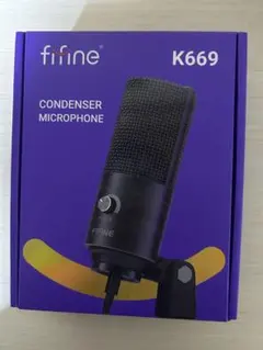 FIFINE K669B USBコンデンサーマイク 新品未使用