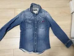 HYSTERIC GLAMOUR ヒステリック グラマー 【M】デニムシャツ - メルカリ