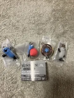 パペットスンスン　めじるしアクセサリー　4個セット　ゾンゾン　ドーナツ　いちご