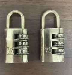 ルイヴィトン カデナ　パドロック ダイヤル式 南京錠 ヴィンテージ