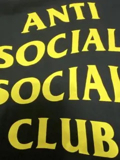 ANTI SOCIAL SOCIAL CLUB Tシャツ 黒 Sサイズ USA