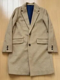 GU ベージュ ブラウン チェスターコート