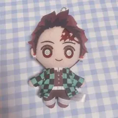 鬼滅の刃 竈門炭治郎 ぬいぐるみマスコット chibiぬい