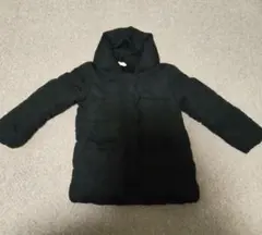 黒　ブラック　ダウンコート　ジャンパー　110cm