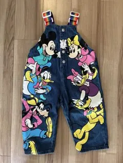 BREEZE ディズニー オーバーオール サロペット 100