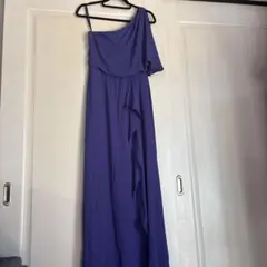 BCBG ロングドレス　ワンショルダー